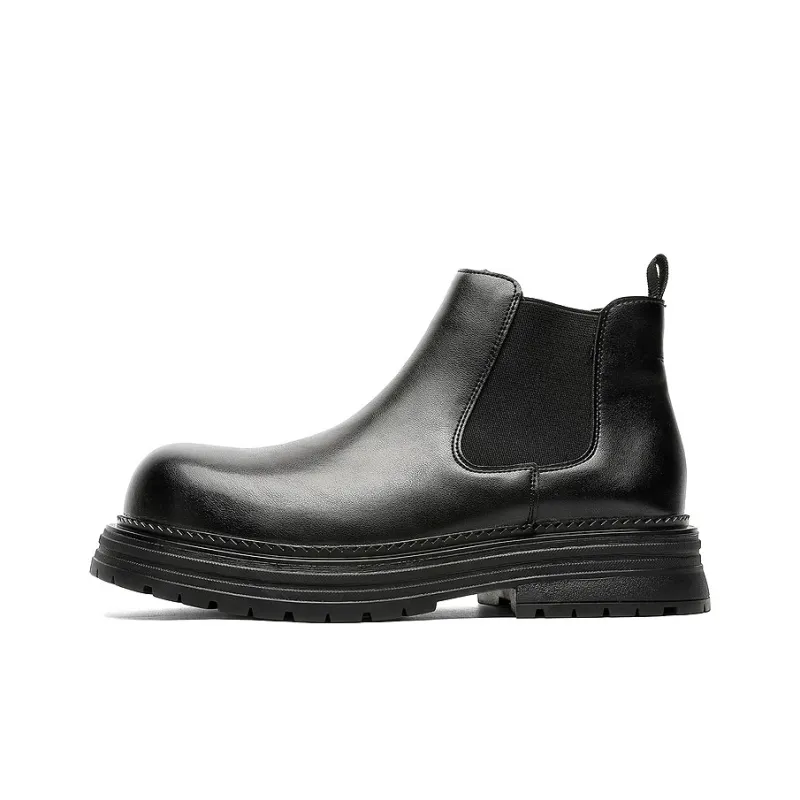 Cachiotti KAQIAODI Short Chelsea Boots Men's Black-0