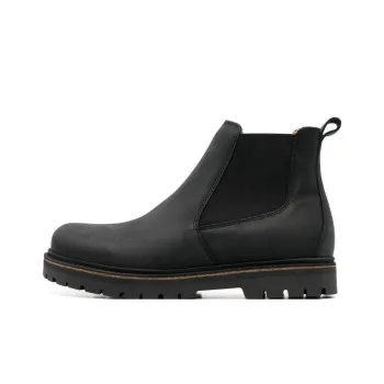 Birkenstock Stalon Natural Leather Nubuck 'Black'