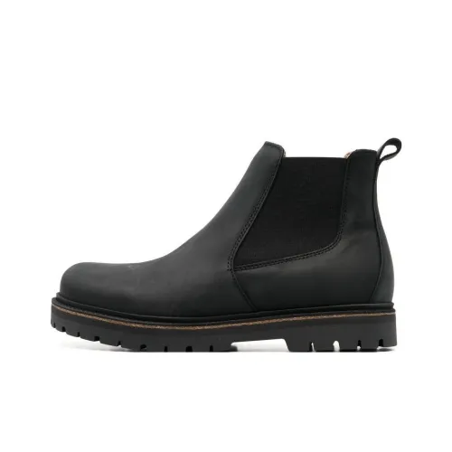 Birkenstock Stalon Natural Leather Nubuck 'Black'