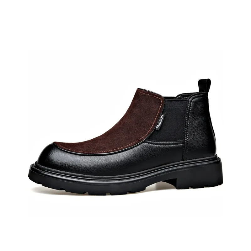 Romon Short Chelsea Boots Men's-5