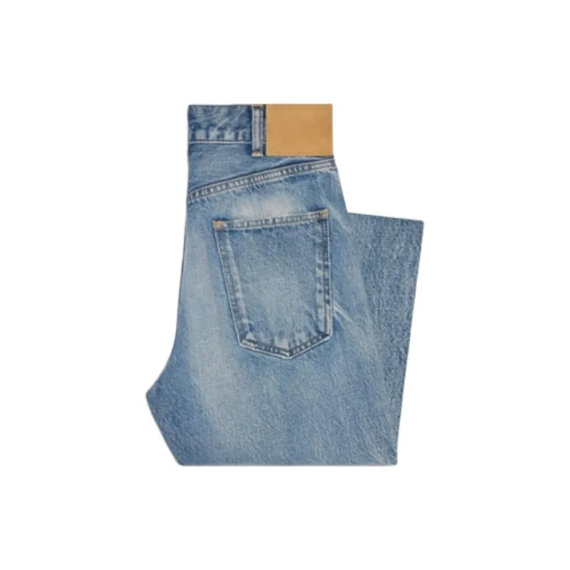 CELINE Dylan Flared Jeans In Union Wash Denim-1