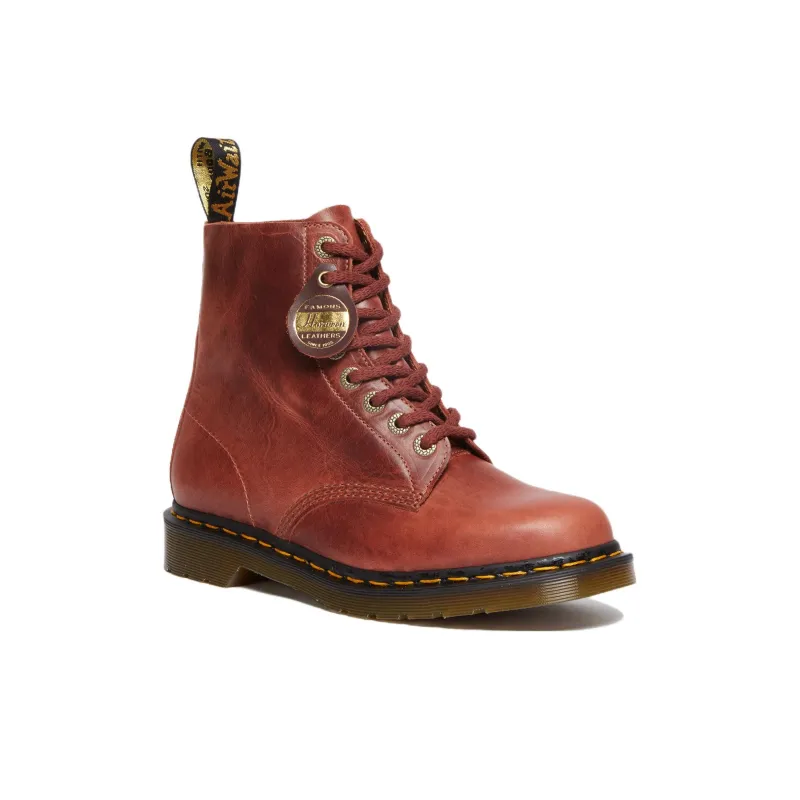 Dr.Martens 1460 Pascal Made In England Denver Leather Lace Up Boots 'Brown'-1