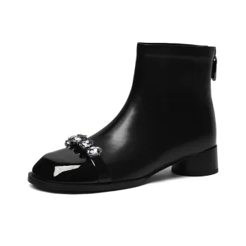 CAMEIDO Ankle Boots 3.5cm Women's Black