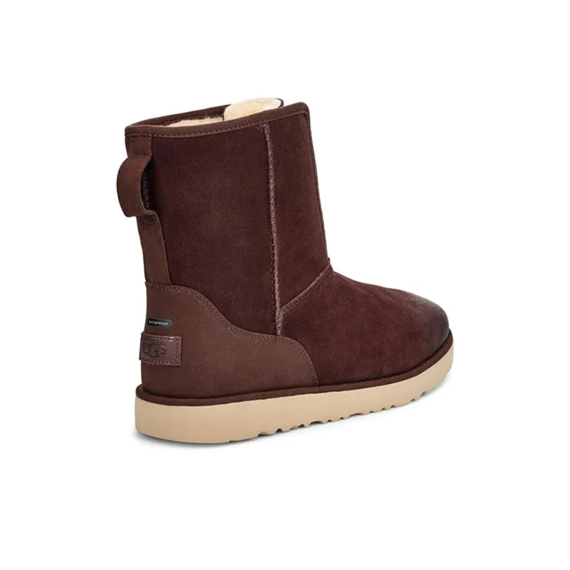 UGG Classic Short Front Zip Boot 'Stout Brown'-3