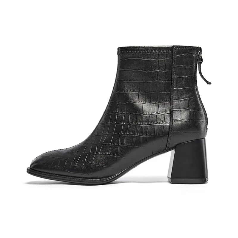 ST&SAT Ankle Boots Women's Ecru/Black/Earth Black-13