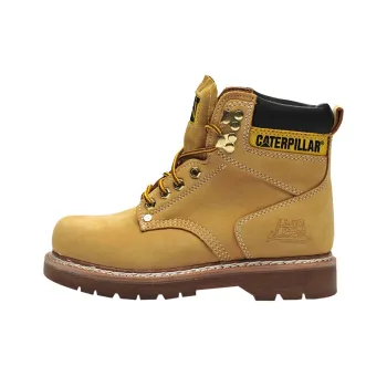 CAT Yellow Boots Stockton Breathable And Wear resistant Knee High Outdoor Boots Women's Yellow