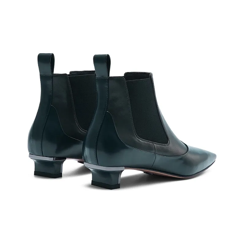 NINE WEST Ankle-Length Chelsea Boots 3cm Women's-8