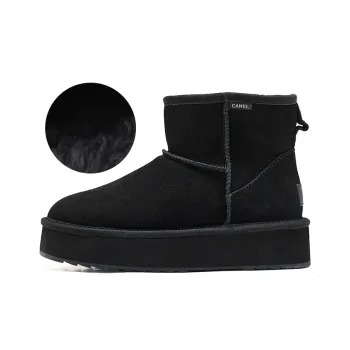 CAMEL Snow Boots Women's Black/Chestnut