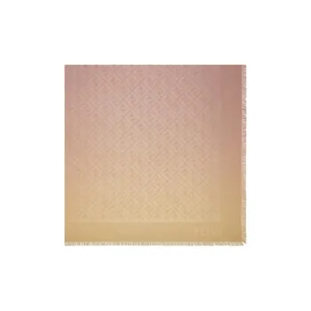 FENDI Ff Degrade Frayed Edge Shawl
