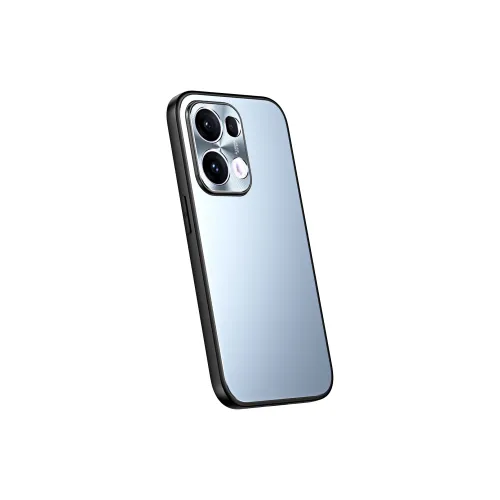 ZHUOJI Matte Material Aurora Invisible Stand Phone Case Compatibility Opporeno13pro/reno12/11pro+/Reno10