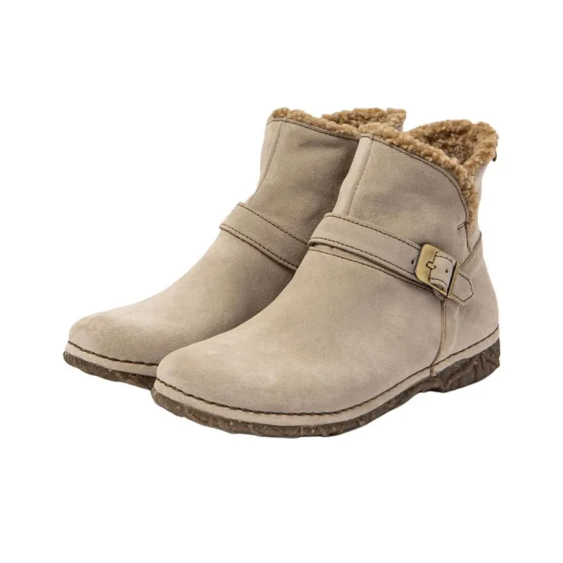 El Naturalista ANGKOR Ankle Boots 2cm Women's Light Brown-1