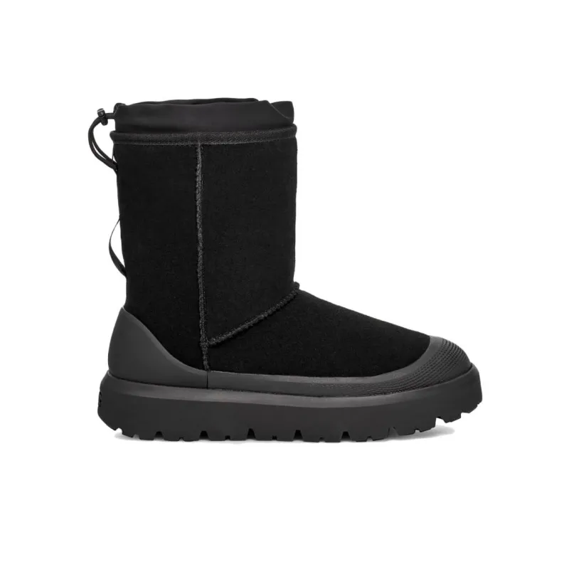 UGG Classic Short Weather Hybrid Boot Black-1