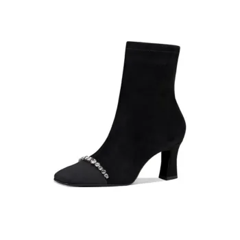 JESSICA SOPHIA Ankle Boots 6.5cm Women's Black