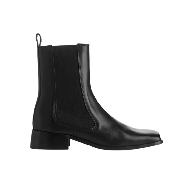 ARKET Short Chelsea Boots Women's Black-1
