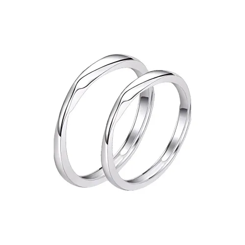 Muyan S999 Fine Silver Rings Womens