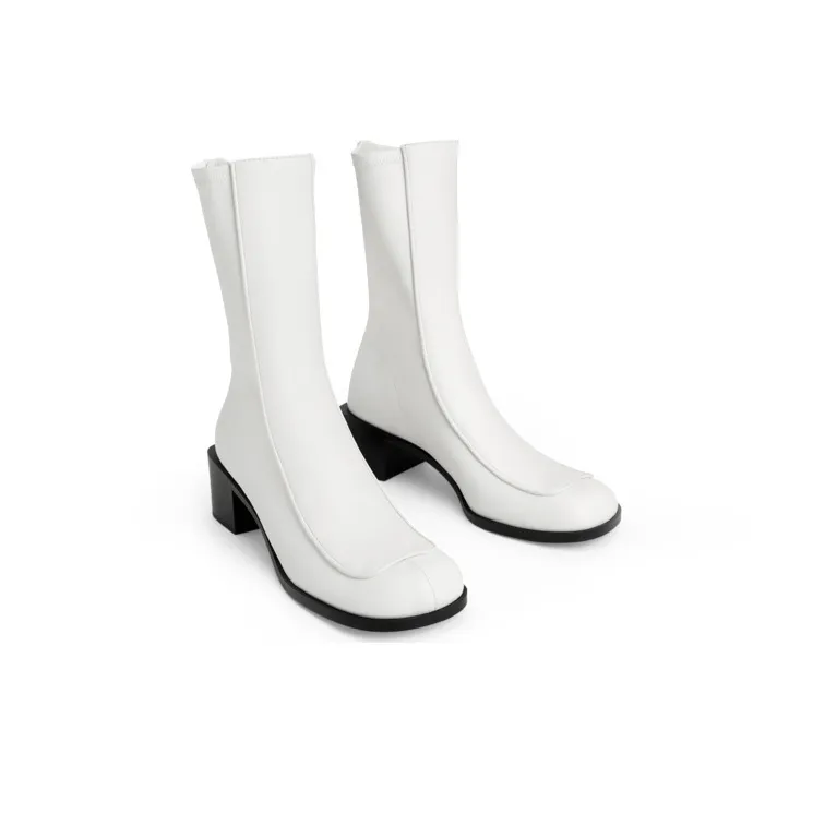 CHARLES&KEITH Knee-high Boots Women's Black-5