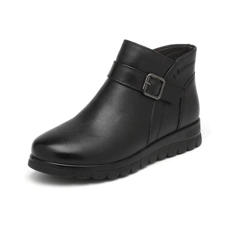 Rich Birds Ankle Boots 3.5CM Women's Black-1