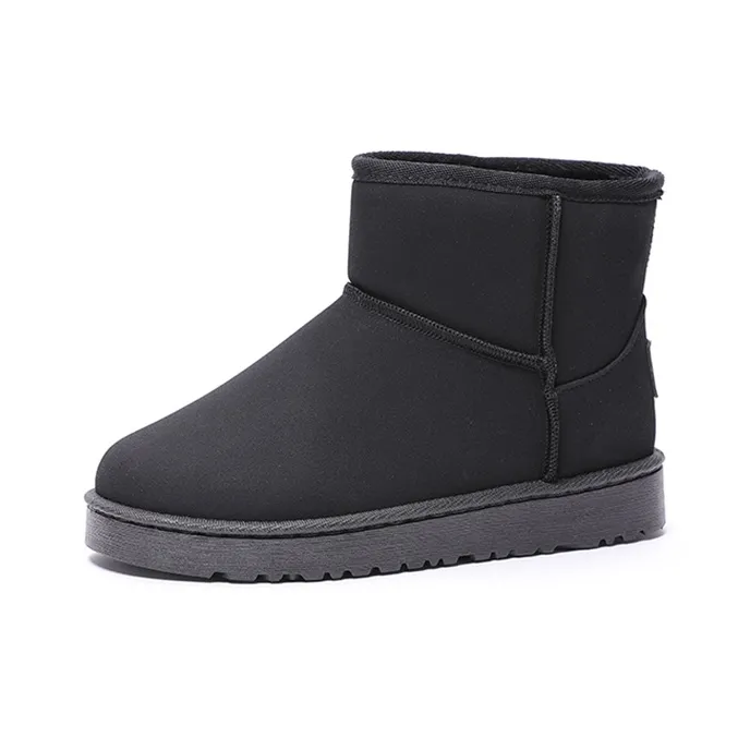 Warrior Warm Water-Resistant And Wear-Resistant Short Snow Boots Women's-1