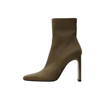 ZARA Ankle Boots 7.2cm Women's Brown