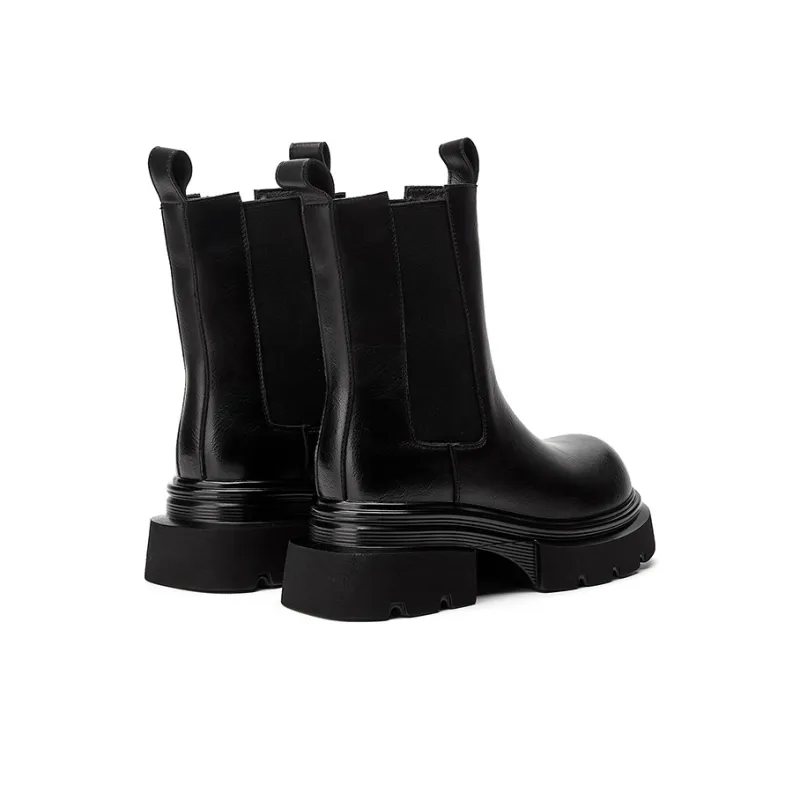 Jin Baichuan Short Chelsea Boots Women's-2