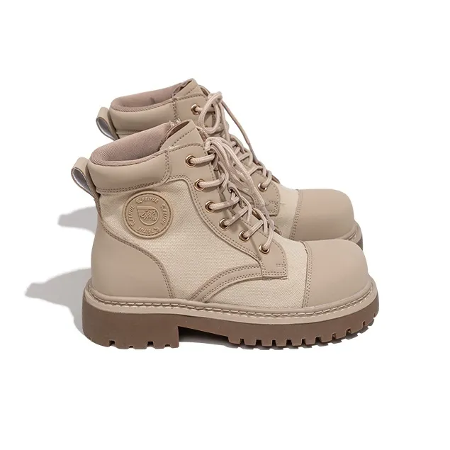 Feiyue Martin Boot Women's Beige-1