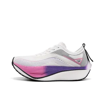 YUDONG Running Shoes Men Low Top White Purple