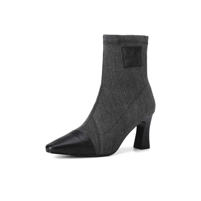 PIERCE GENTRY Ankle Boots 7.8cm Women's-1