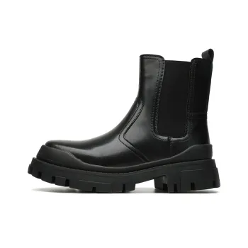 GZZ Short Chelsea Boots Men's Black