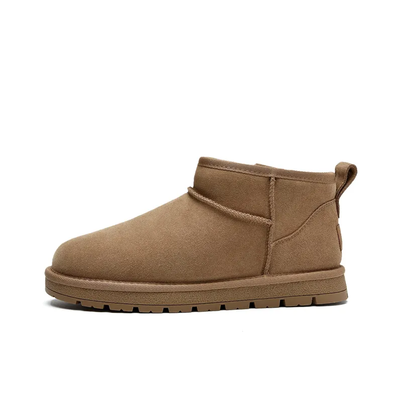 HLA Snow Boots Men Gray/Earth Yellow-9