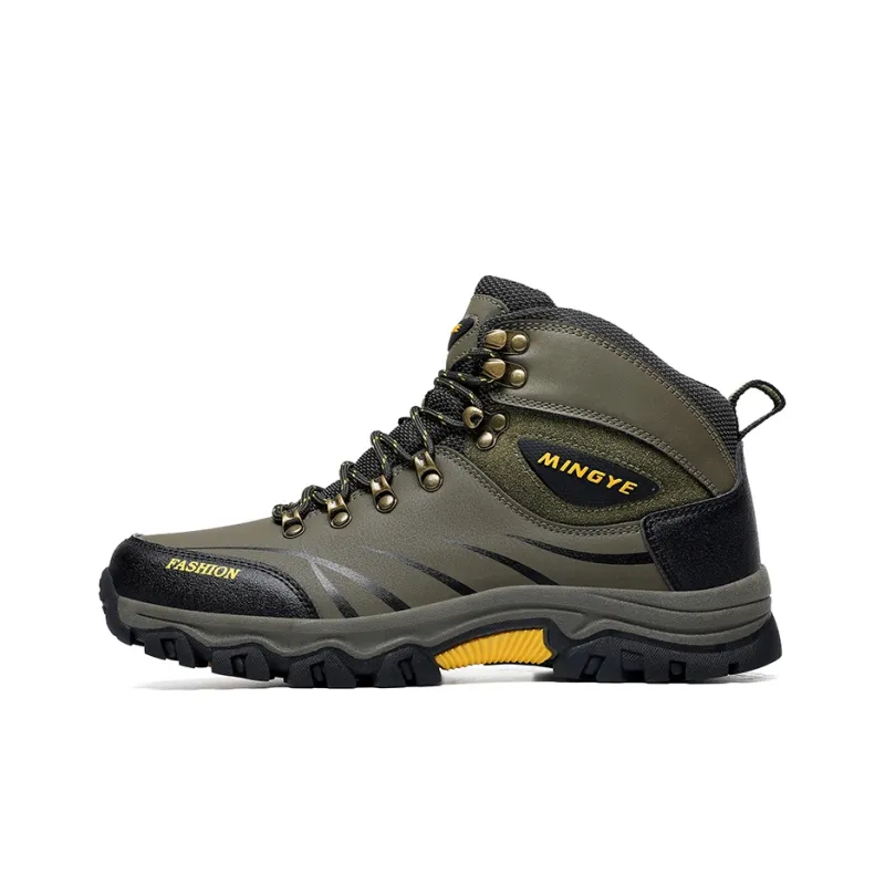 MUSNODO Thermal Cushioning Slip Resistant Short Snow Boots Men's-14