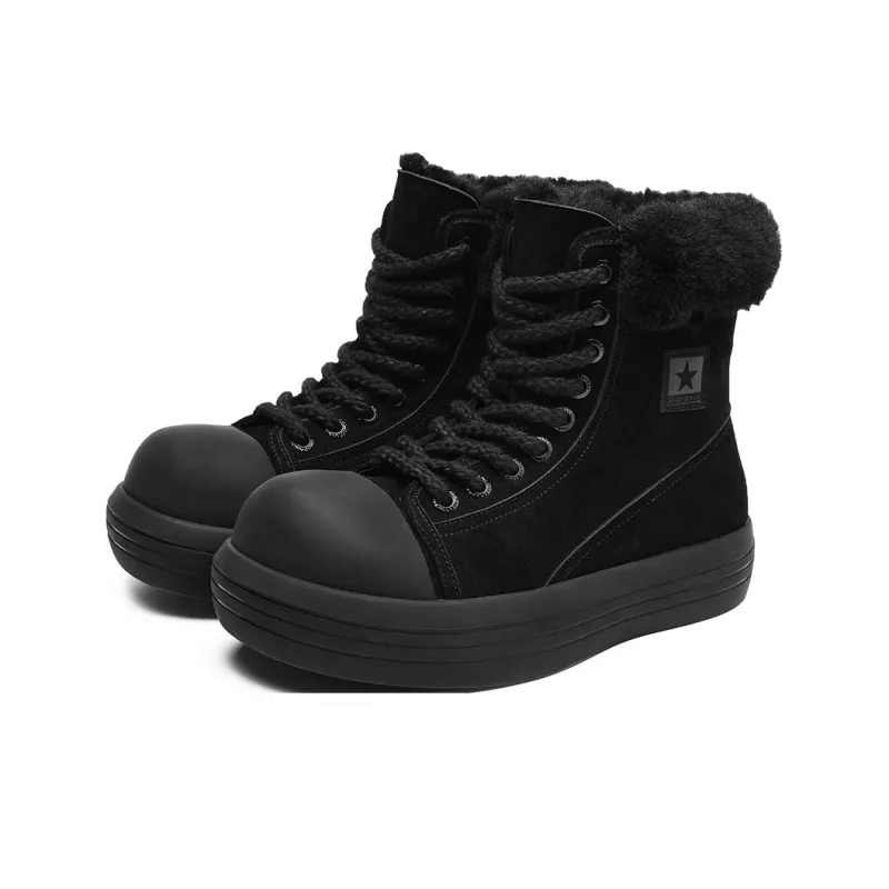 MODENGPAN Warm Snow Boots Men's-10
