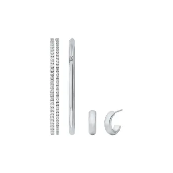 MICHAEL KORS Precious Metal-Plated Brass 3-Piece Pavé Gift Set
