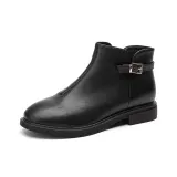 Black Fleece-Lined