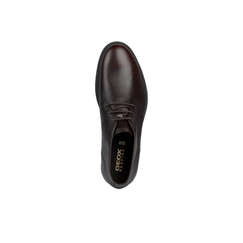GEOX Terence Ankle Boots Men's Dark Brown-4