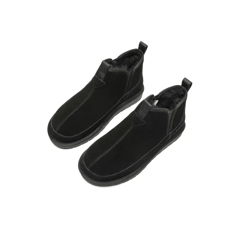 C°BANNER Thermal Ankle Length Snow Boots Men's Black-2
