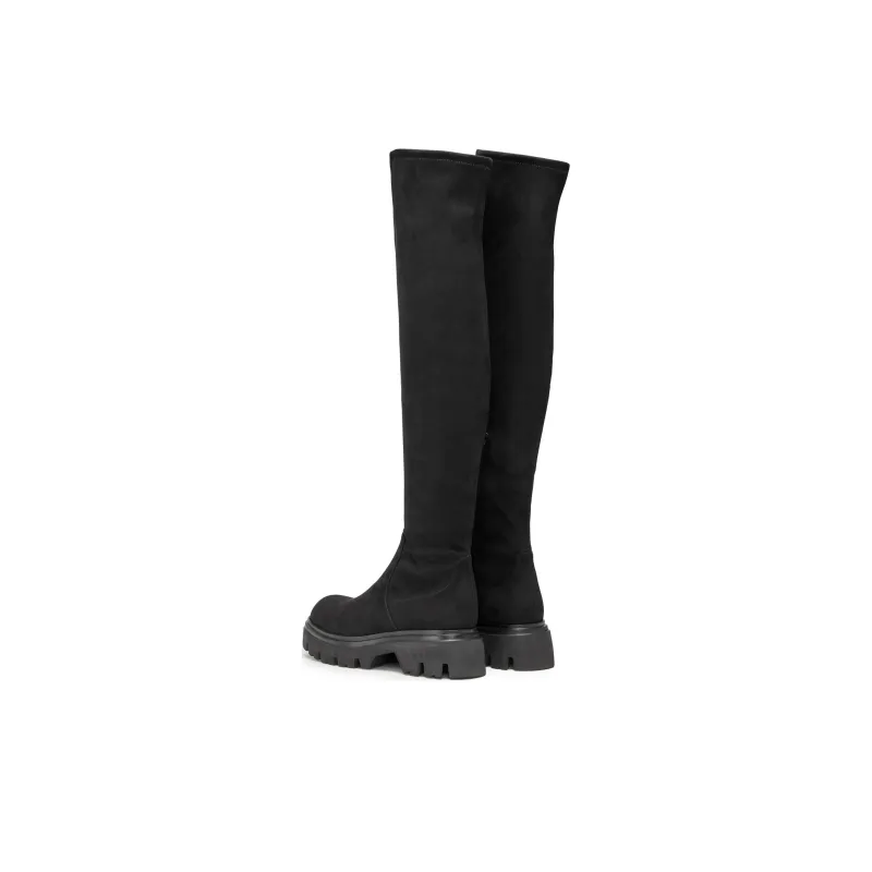 Staccato Nightfall Agent Over the knee Boots Women's Elegant Black-2