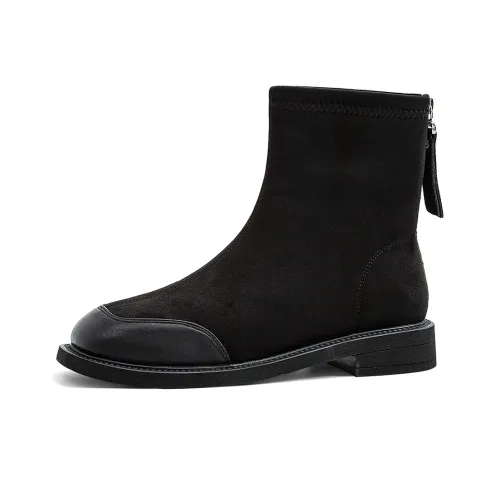 OMS Ankle Boots Women's Black/Brown