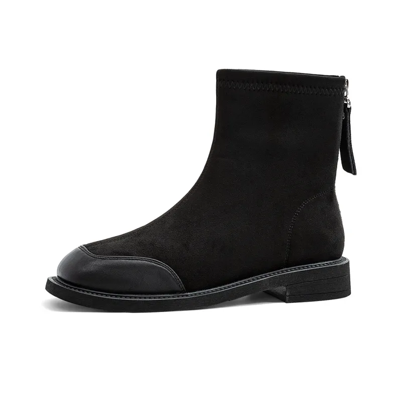 OMS Ankle Boots Women's Black/Brown-0
