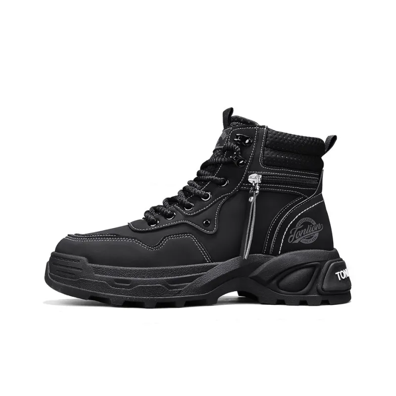 Tonlion Short Martin Boot Men's Black-0