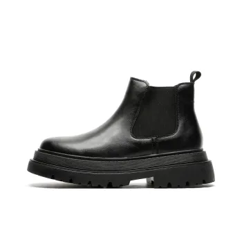 Romon Short Chelsea Boots Men's Black