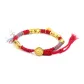 Yellow Dzambhala Fine Braided Bracelet