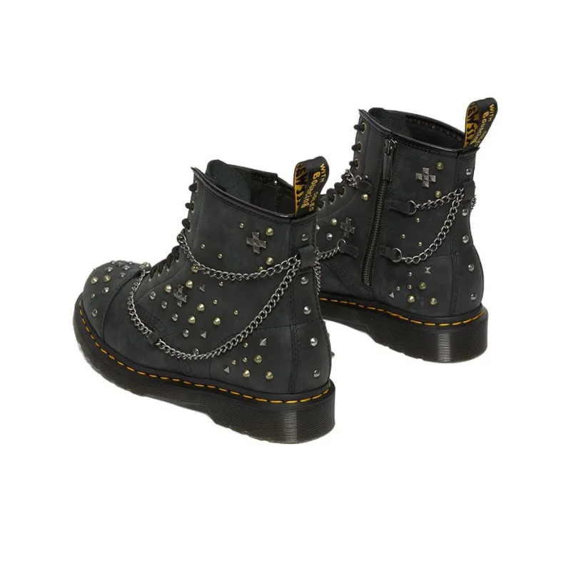 Dr.Martens 1460 Short Martin Boot Unisex Black-4