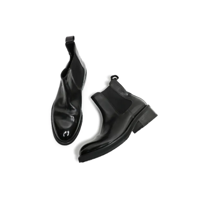 SAINTNJORD Short Chelsea Boots Men's Black-3