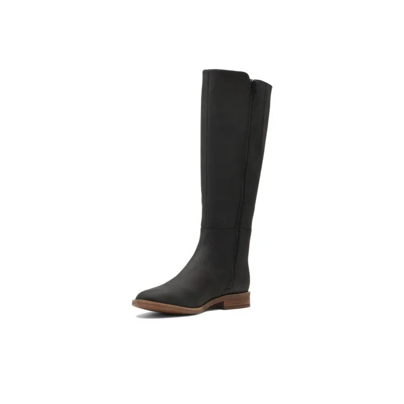 Clarks Camzin Branch Knee-high Boots Women's Black-2