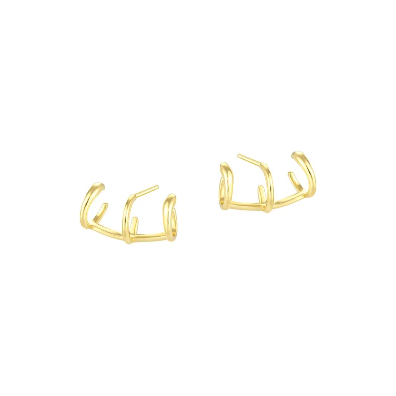MONI JEWELLERY S925 Silver Clip On Earrings Women's-0