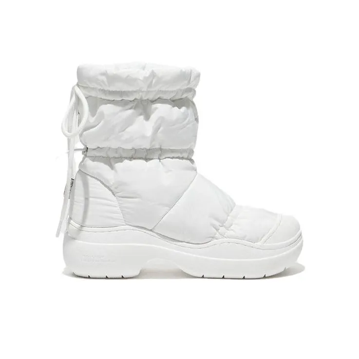 Rockfish Weatherwear Ankle Boots Women's White-1
