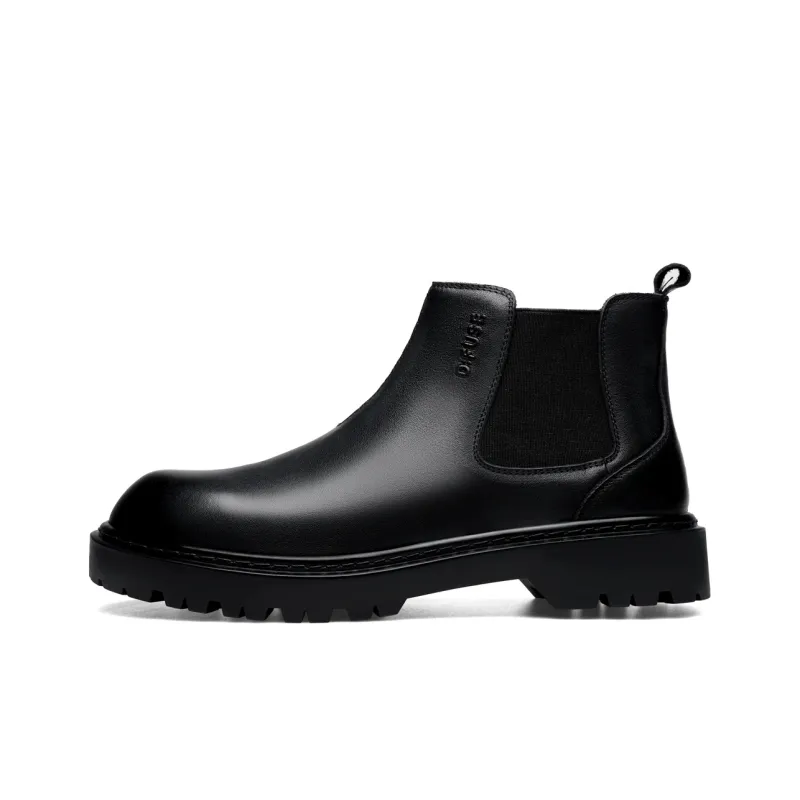 D FUSE SCANDINAVIA Short Chelsea Boots Men's Black-5