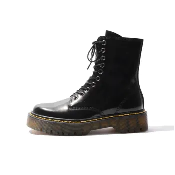 STEVE MADDEN Martin Boots Women's Black