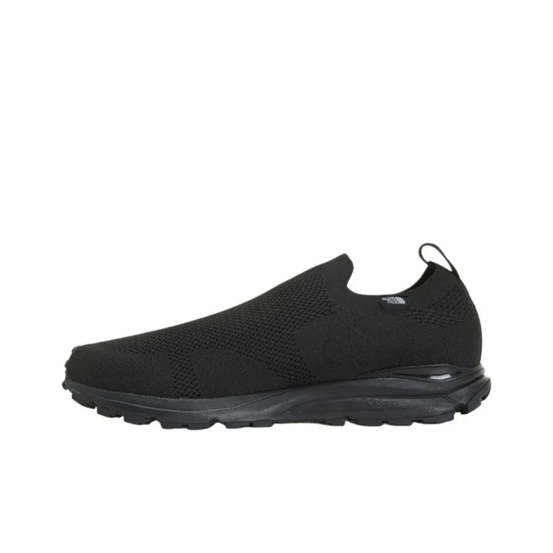THE NORTH FACE Anti Slip And Wear Resistant Coverage Low Top Running Shoes Men's Black-0