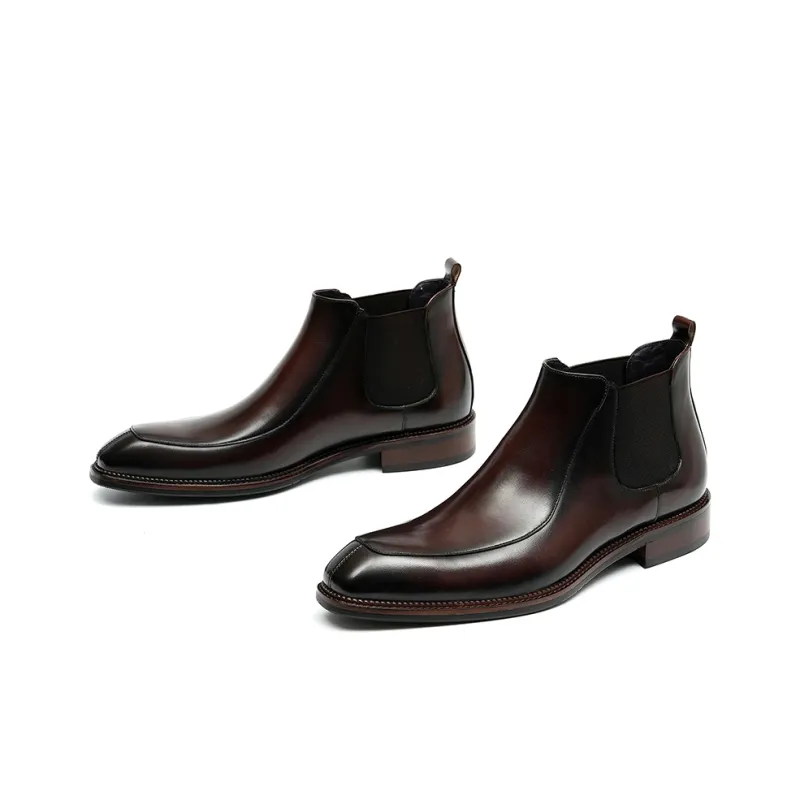 ASTON M.JAZZ Short Chelsea Boots Men's-5
